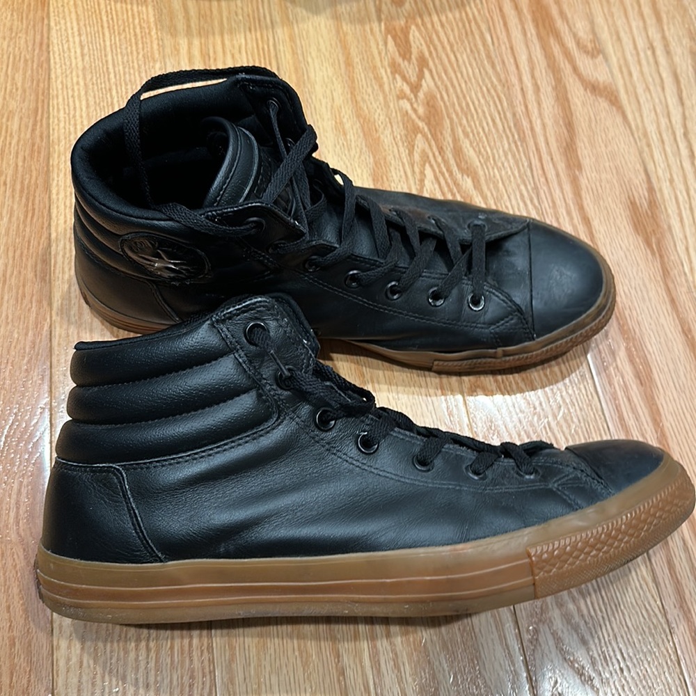 Black converse all star size 13